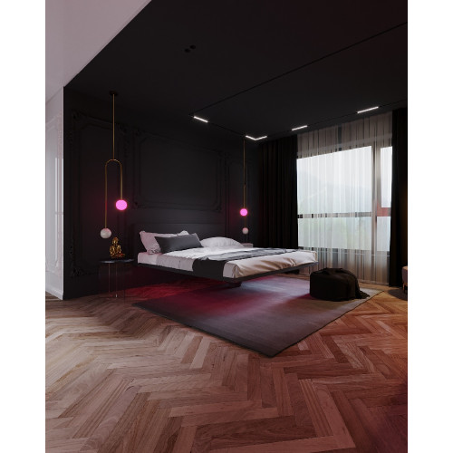 Паряче ліжко Black Hub