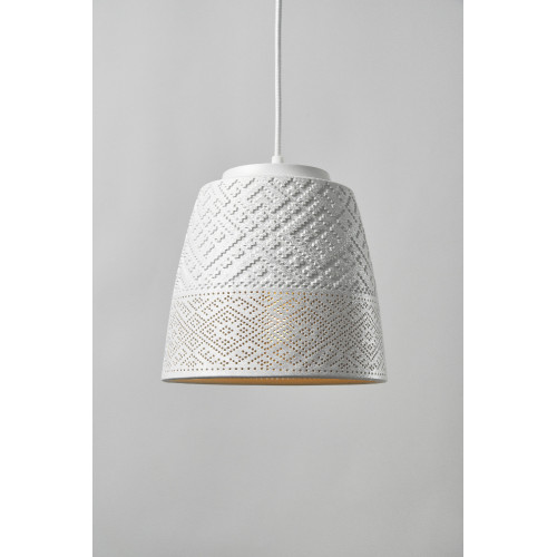 Керамічний підвісний світильник CERAMIKA DESIGN SLAVYANSKIY KOD LUMINOUS VK 20 white