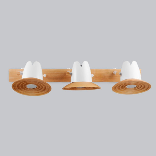 Mirror lamp Orbit white