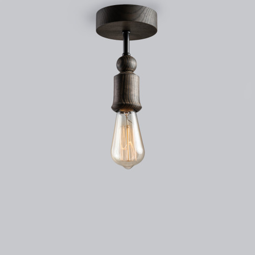Світильник стельовий SPUTNIK Black/Black oil