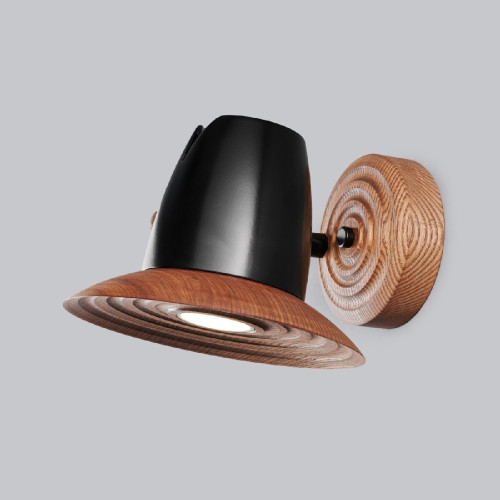 Бра Orbit Black walnut wood