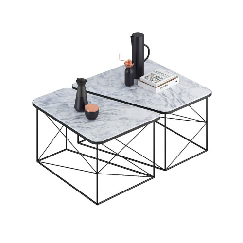 Комплект журнальних столів PART marble