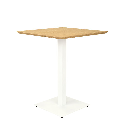 Стіл Tetra 60 x 60 білий метал