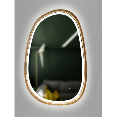 Asymmetric mirror Dali Slim with LED lighting