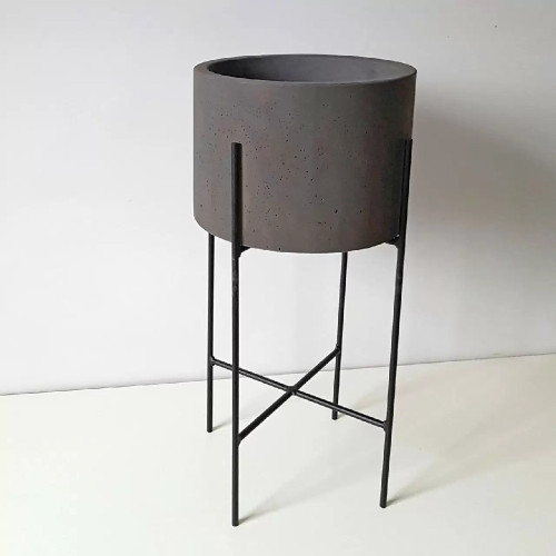 Metal flower stand "Linea 600"