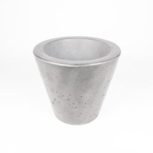 Flowerpot made of concrete "Cone 28"