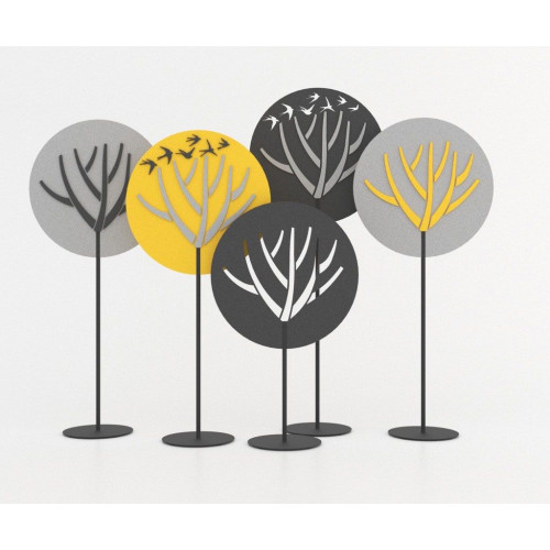 Floor acoustic panel LIVING FENCE