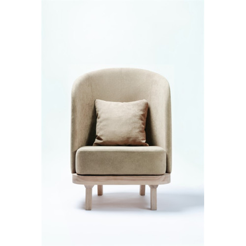 Cozy Leaf Lounge Chair (Black)