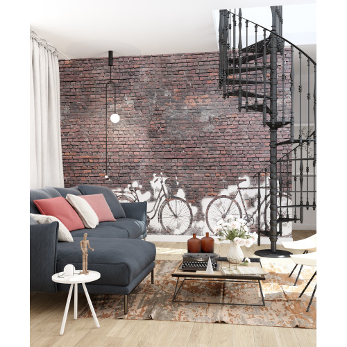 Designer wallpaper "Brick wall"