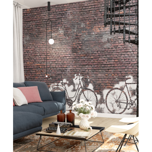 Designer wallpaper "Brick wall"