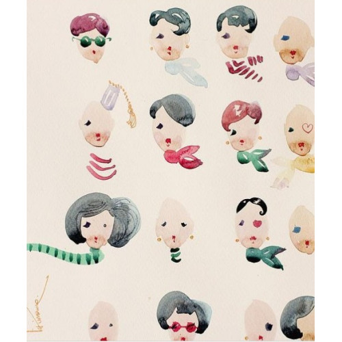 Design wallpaper "Fashion Monger"