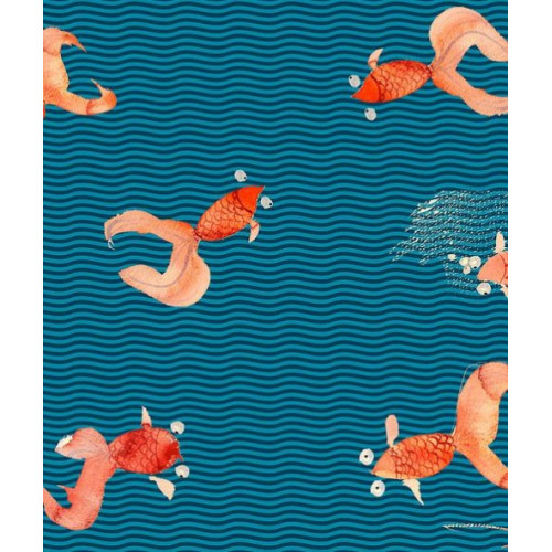 Дизайнерские обои "Red Fish"