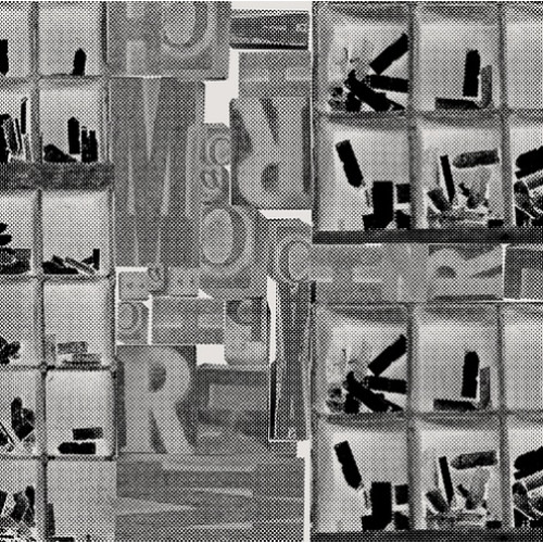 Дизайнерские обои "Typographs kegl"