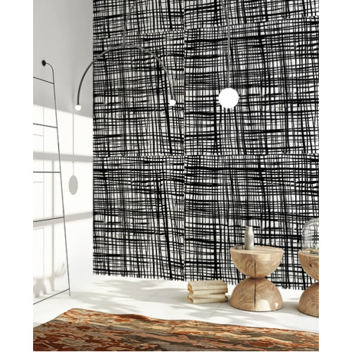 Designer wallpaper "Graphic fabric"