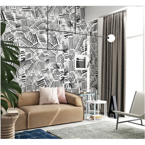 Designer wallpaper "Graphic fields"