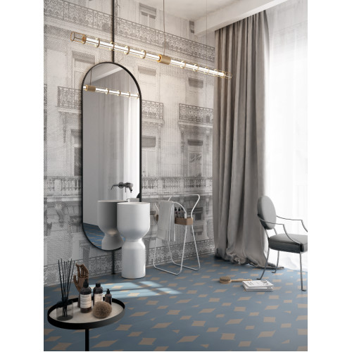 Дизайнерські шпалери "Paris" / wallpaper bathroom
