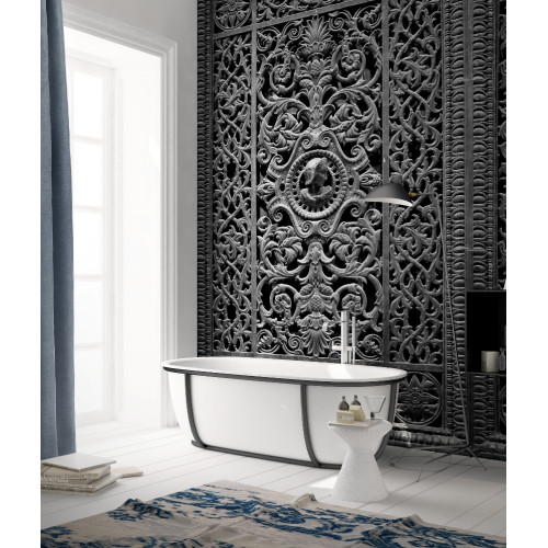 Designer wallpaper "Cast iron gates" / wallpaper bathroom