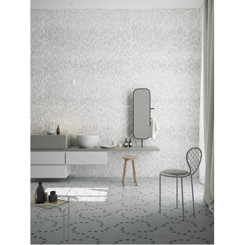Designer wallpaper "Lines by liner" / wallpaper bathroom