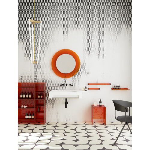 Дизайнерські шпалери "Панелі" / wallpaper bathroom