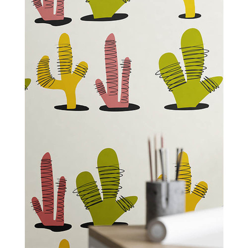 Дизайнерські шпалери "Cactus" design Pavel Vetrov