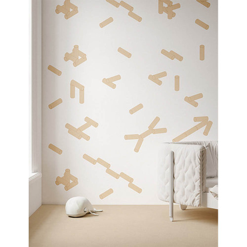 Design wallpaper "Gorodki" design Litvinenko Yevhenii