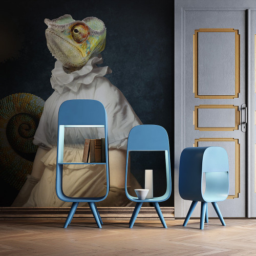Design wallpaper "Chameleon" design Decorkuznetsov