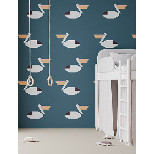 Design wallpaper "Pelican" design Litvinenko Yevhenii