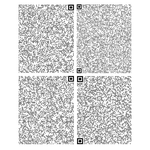 Дизайнерские обои "QR сказка" design Litvinenko Yevhenii