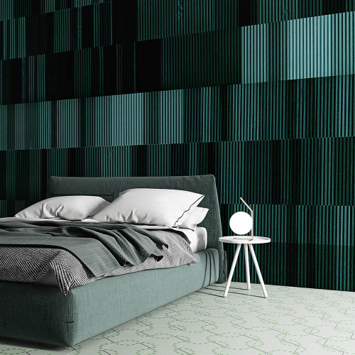 Design wallpaper "Corrugated panels" design Litvinenko Yevhenii