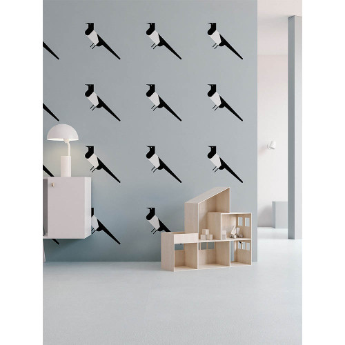 Design wallpaper "Magpie" design Litvinenko Yevhenii