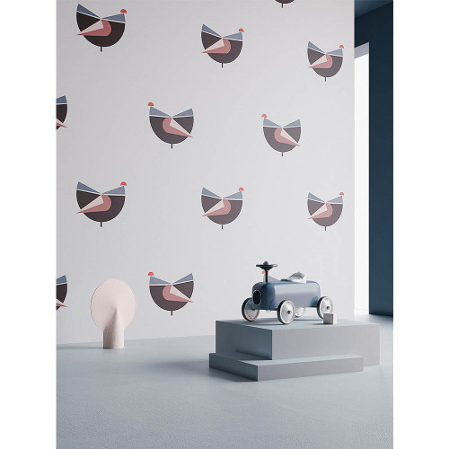 Designer wallpaper "Black grouse" design Litvinenko Yevhenii
