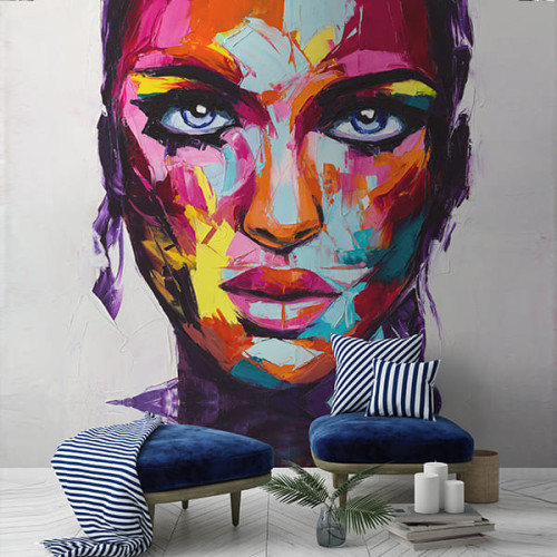 Безшовні шпалери "Bali Painting"