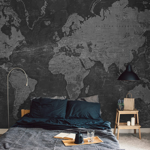 Бесшовные обои "World map"
