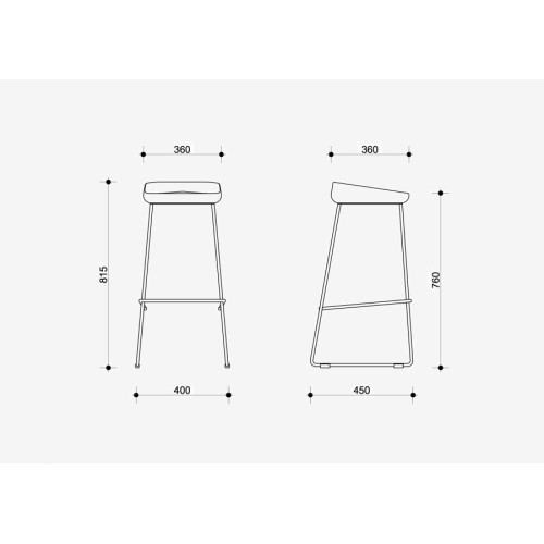 BAR CHAIR WAVE BAR
