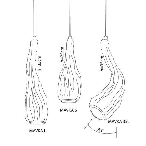 Підвіс Pendant Mavka L